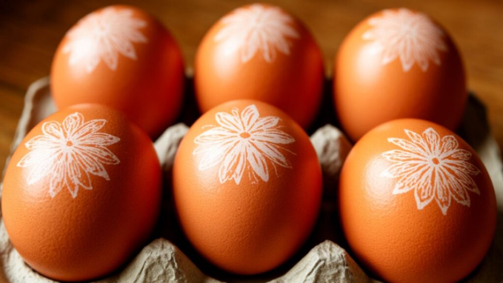 Colorare le uova di Pasqua naturalmente con i collant